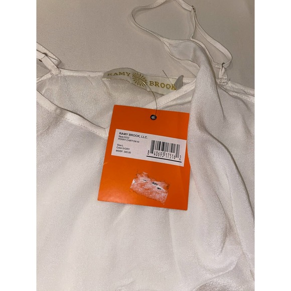 RAMY BROOK WOMEN'S WHITE TOP XL - Picture 4 of 5